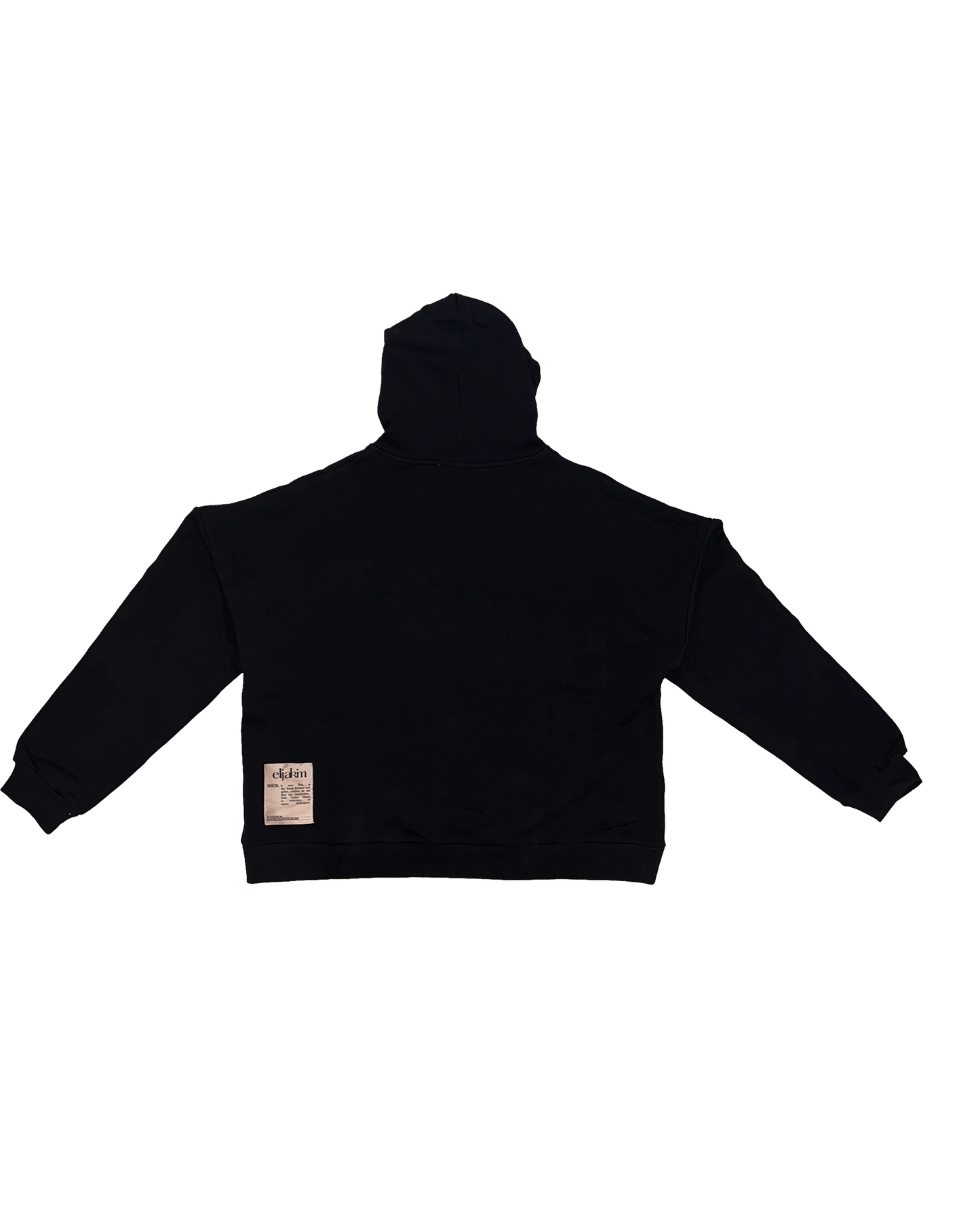 HOODIE - BLACK "FOLLOW"