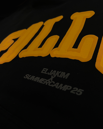 HOODIE - BLACK "FOLLOW"